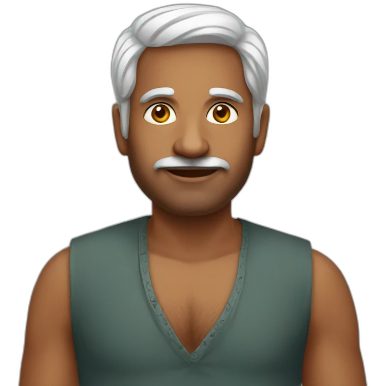 South Indian Man  emoji