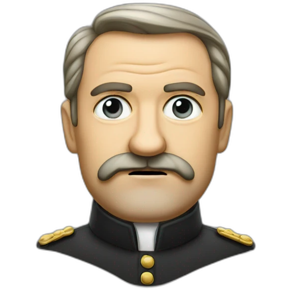 notorious-german-politician-with-facial-hair-and-scowl emoji