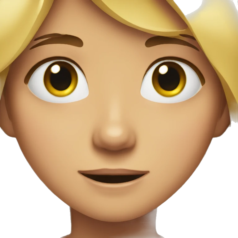 Girl crying happiness emoji
