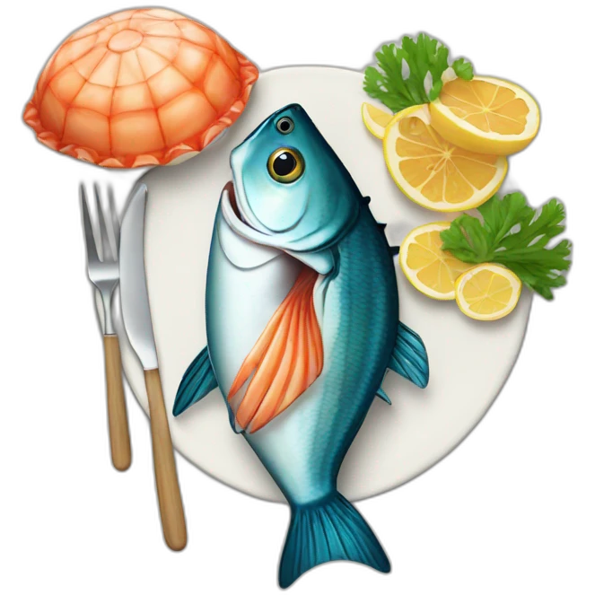 Seafood-dinner emoji