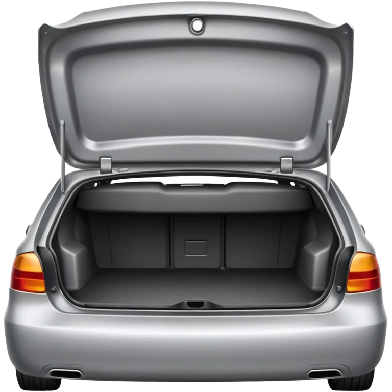 Open empty car trunk emoji