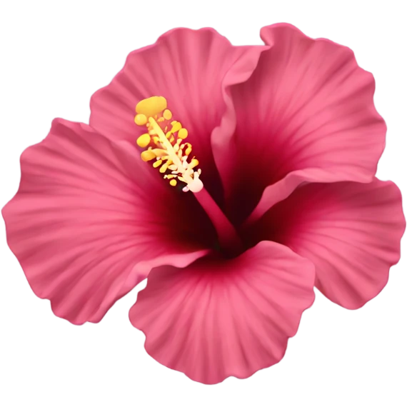 hibiscus flower emoji