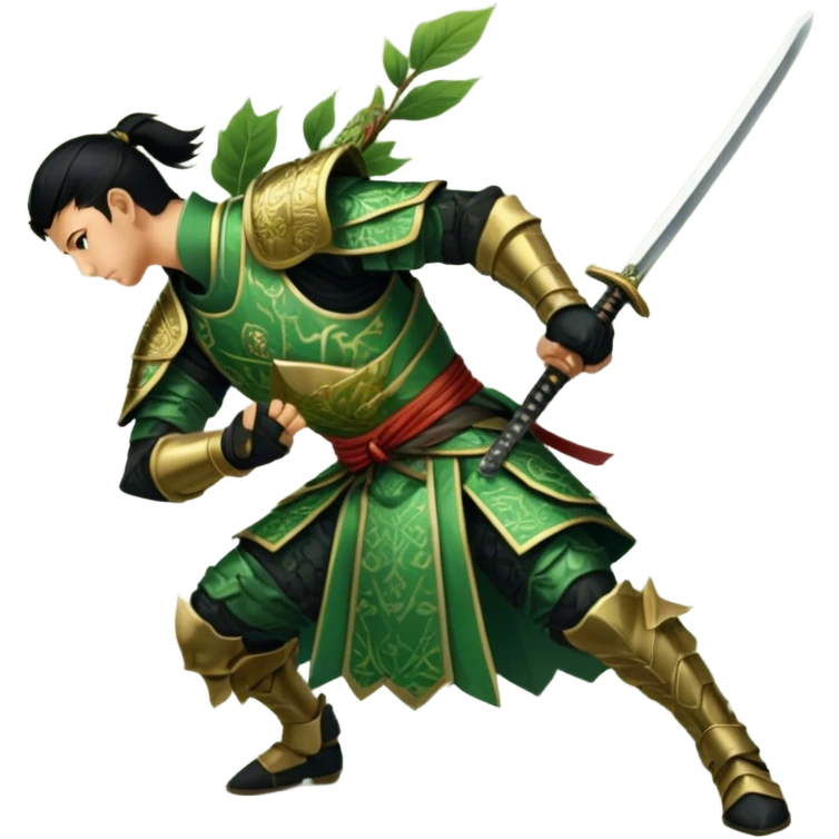 Emerald Samurai emoji