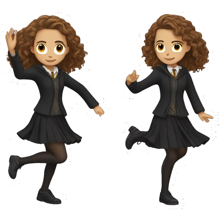 dancing hermione granger emoji