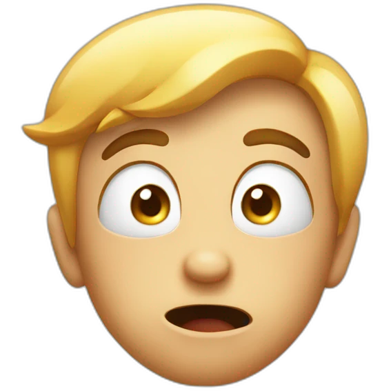 Face slap suprised emoji
