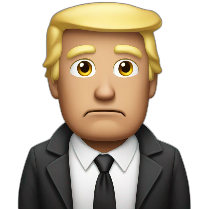 donald-trump-arrested emoji