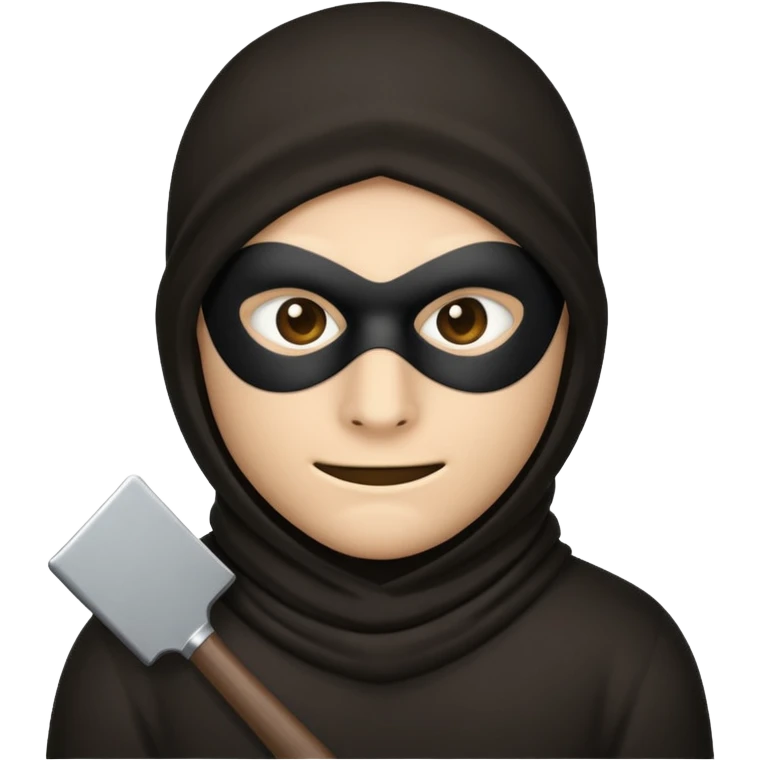 make a robber emoji emoji