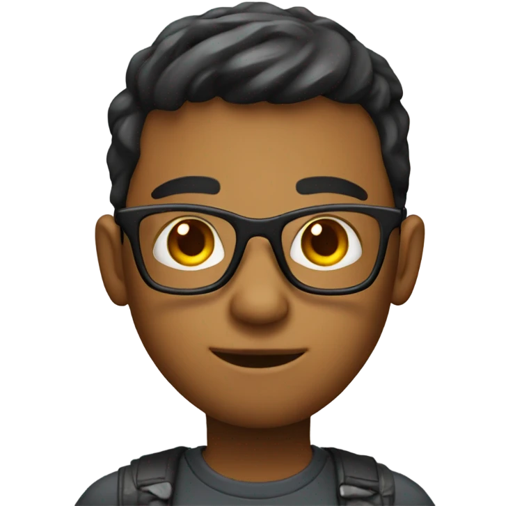 programmer boy with glasses emoji