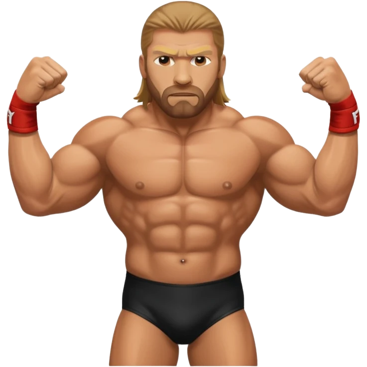 Triple H wrestler emoji
