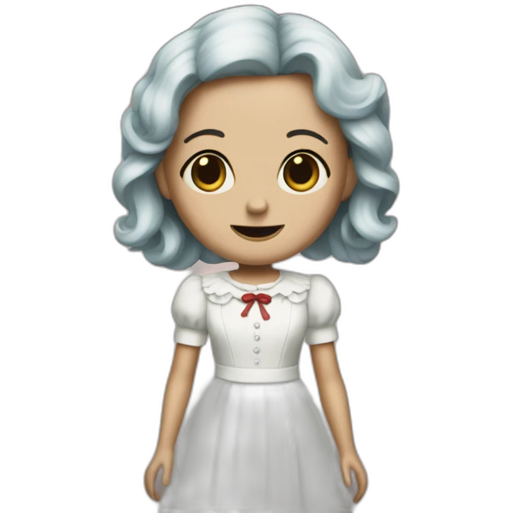 Annabelle conjuring emoji