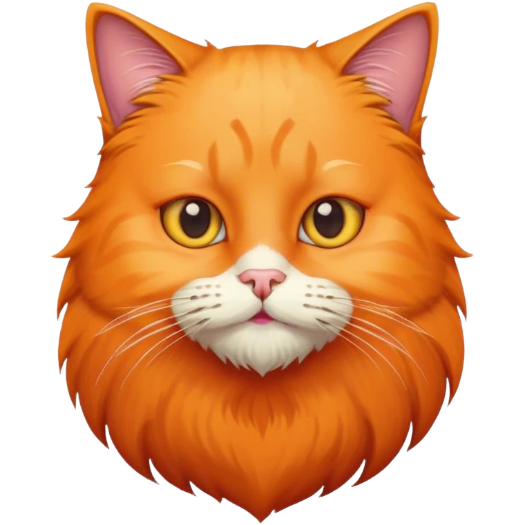 Cat with beard emoji