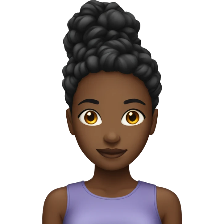 pretty black girl emoji
