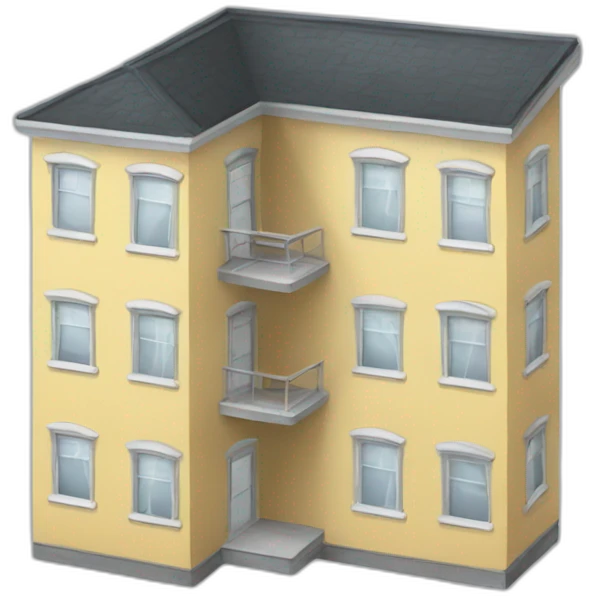 apartment flat emoji