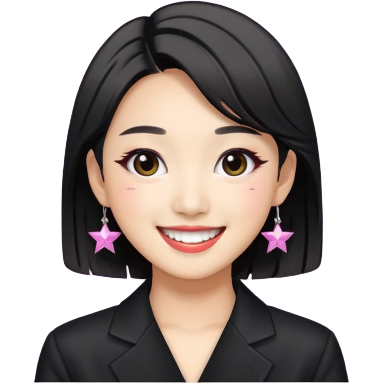 Une star de k pop emoji