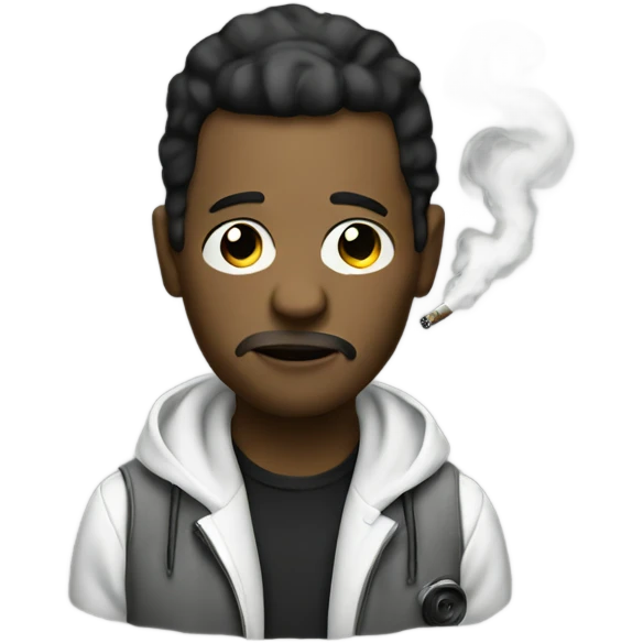 dj smoking  emoji