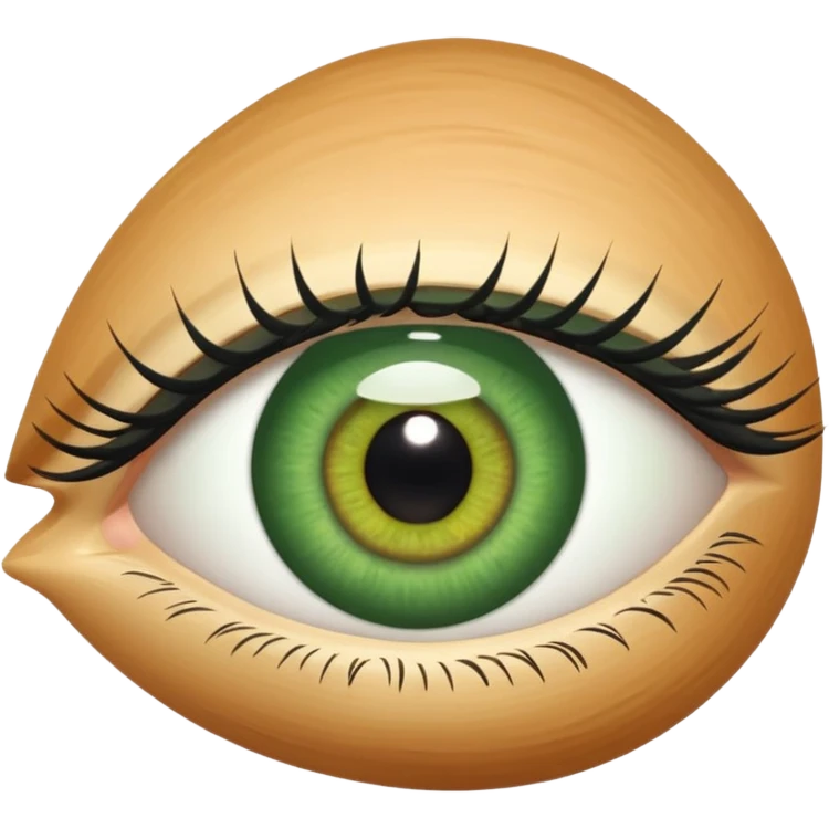 Ojos verdes (Solo el ojo) emoji