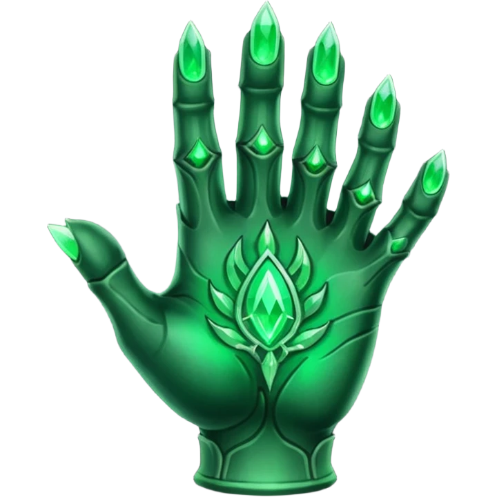 green hand icon from Skyrim emoji