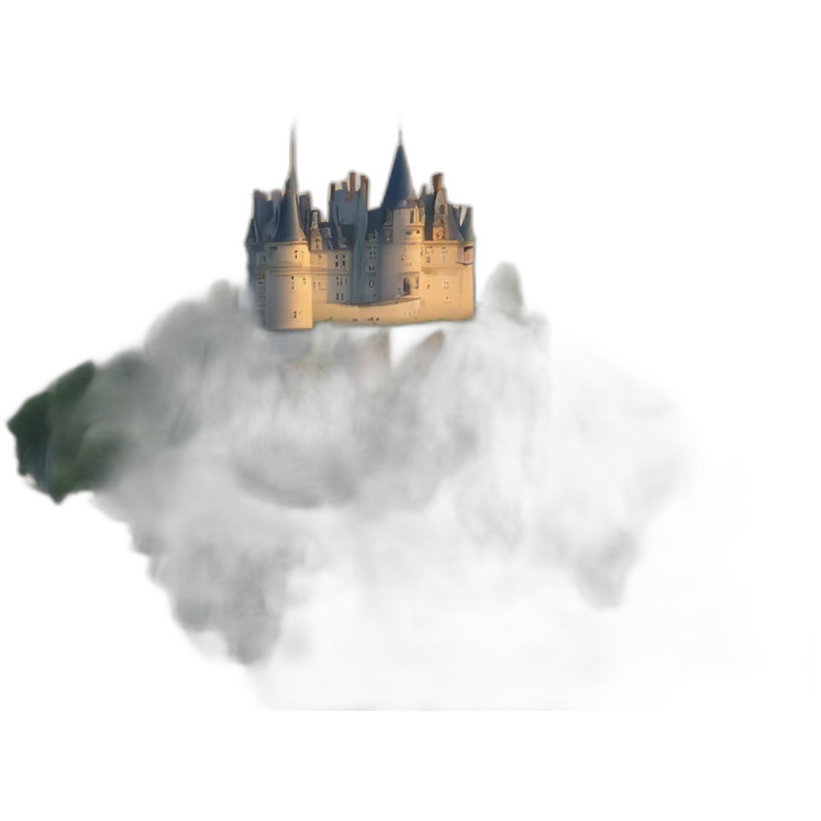 Chat du château dans le ciel emoji