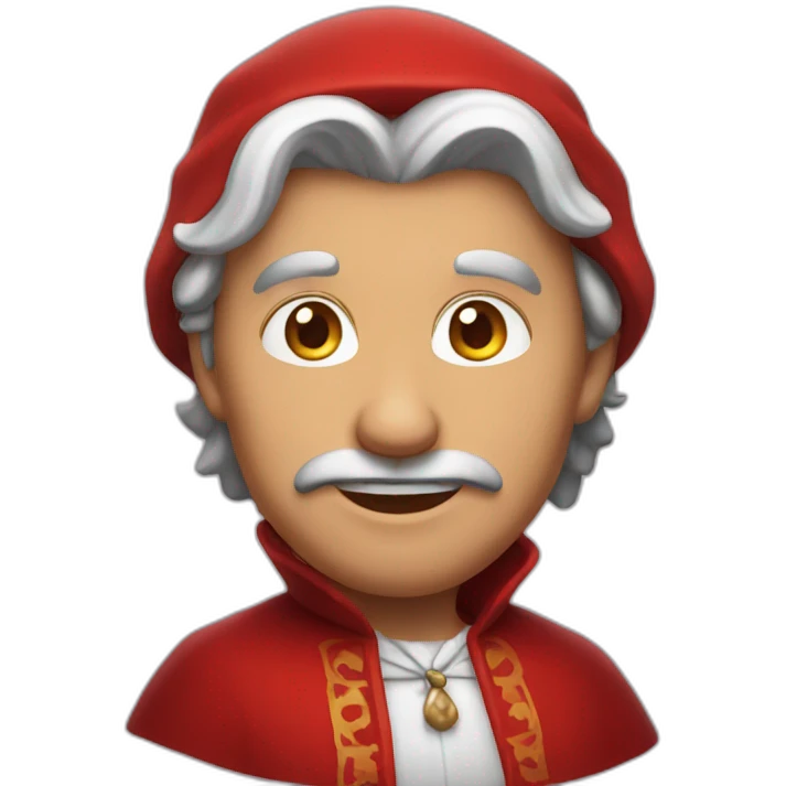 Sorcière rouge emoji