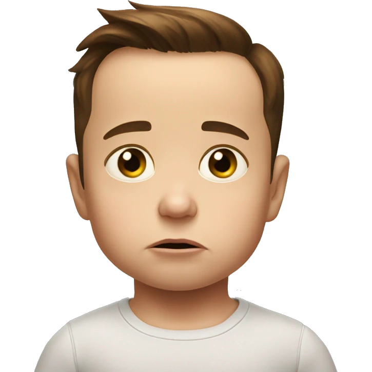 elon musk sad baby emoji