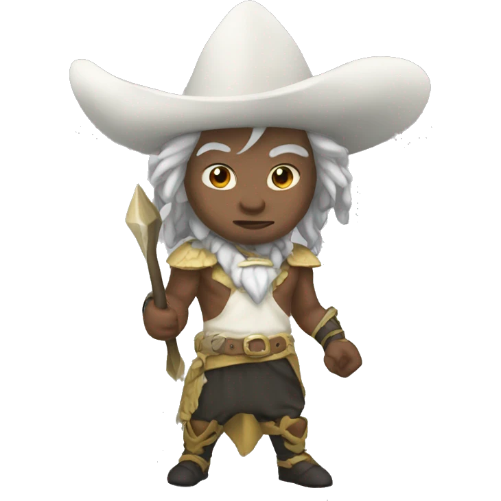 Diablo blanco emoji