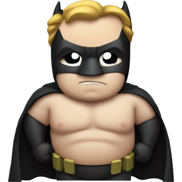 fat batman emoji