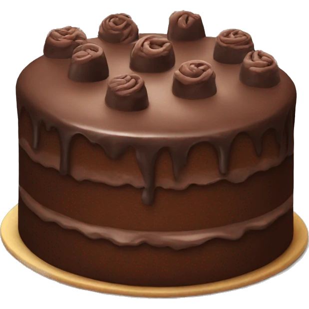 Chocolate Cake  emoji