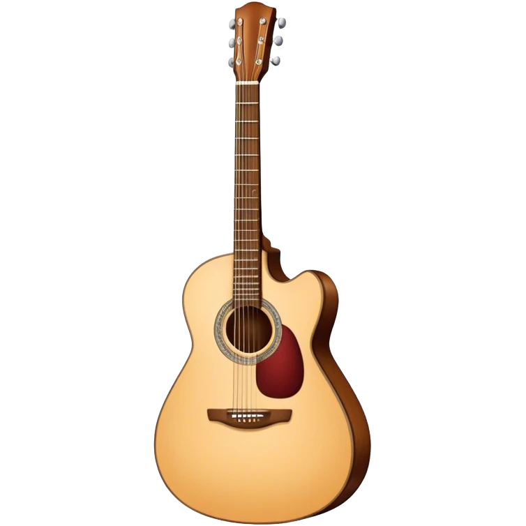 Guitarra acustica  emoji