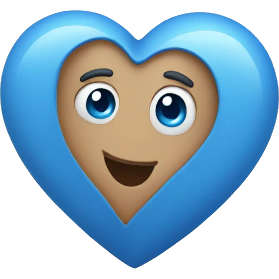 Blue heart  emoji