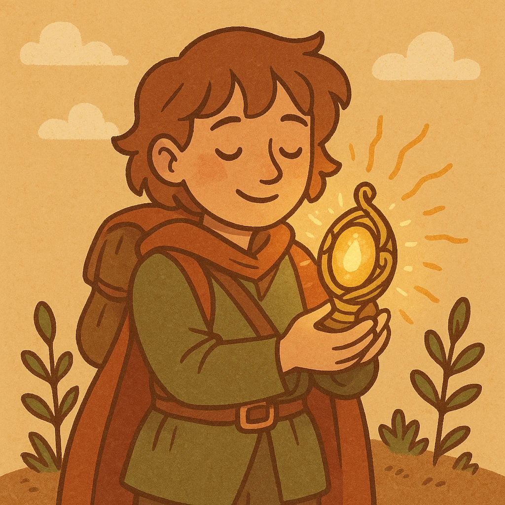 a magical glowing artifact, fantasy adventure style emoji