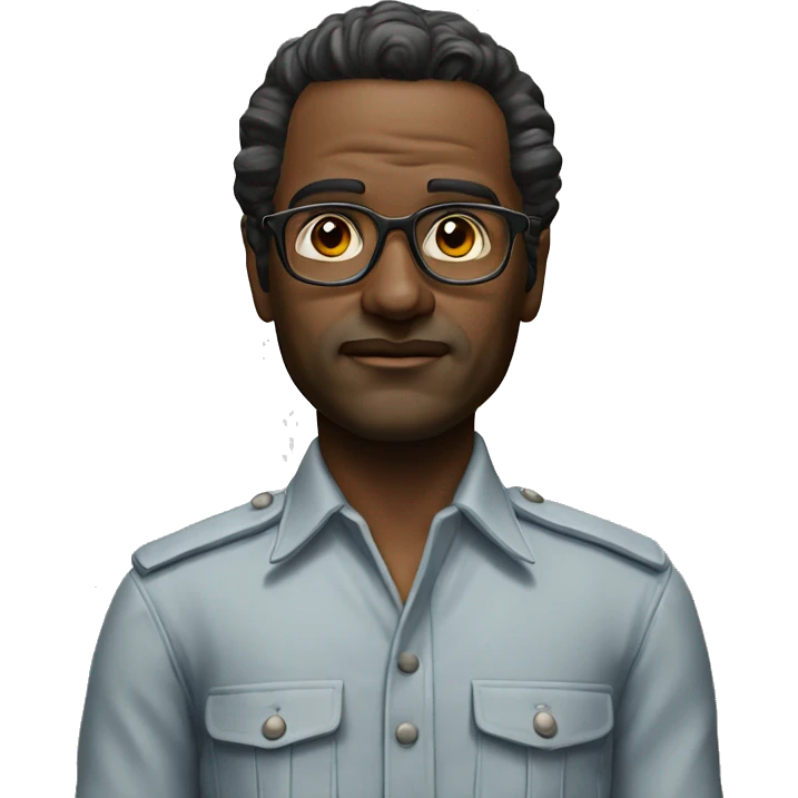 engenier 1970 photorealistic serious  emoji