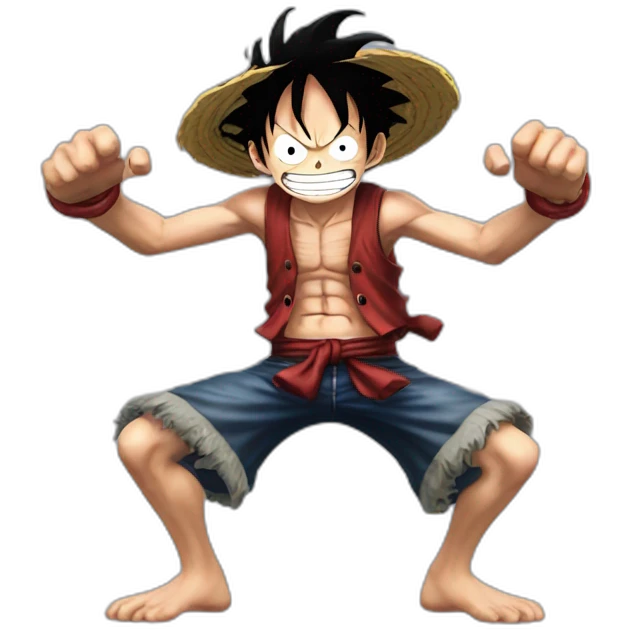 monkey-d-luffy-Gear-4 emoji