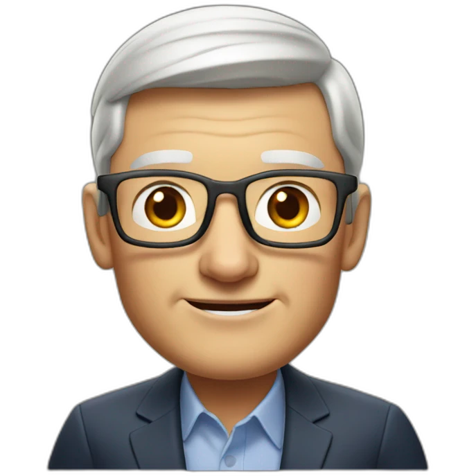 Apple CEO Tim Cook emoji