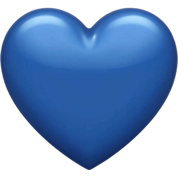 قلب ازرق غامق emoji