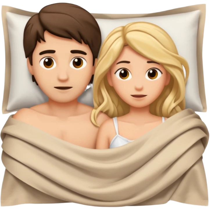 couple fucking in a bed emoji