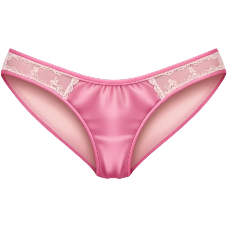 Calcinha rosa emoji