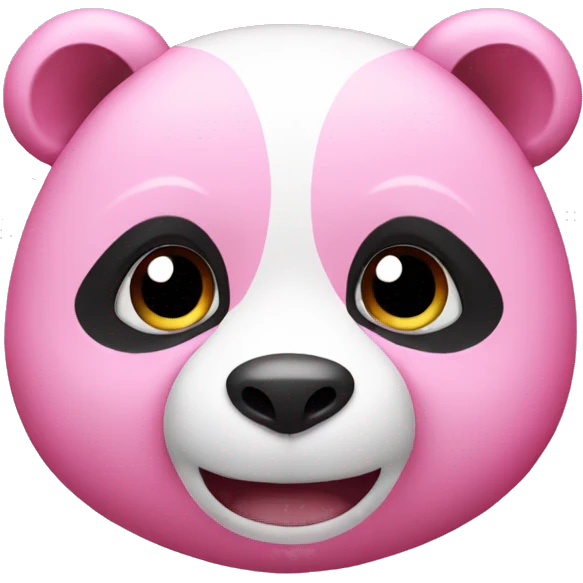 pink panda emoji
