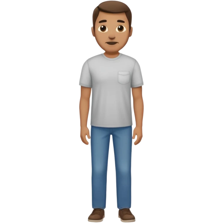 Naked man full body dad. Od emoji