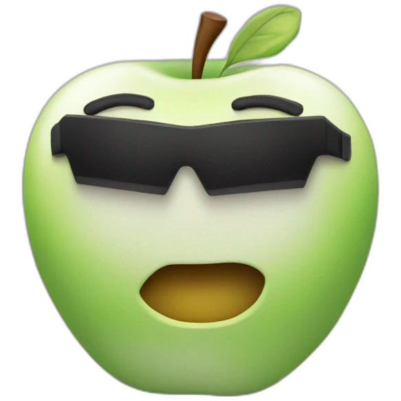 Bono vox 3d apple style emoji
