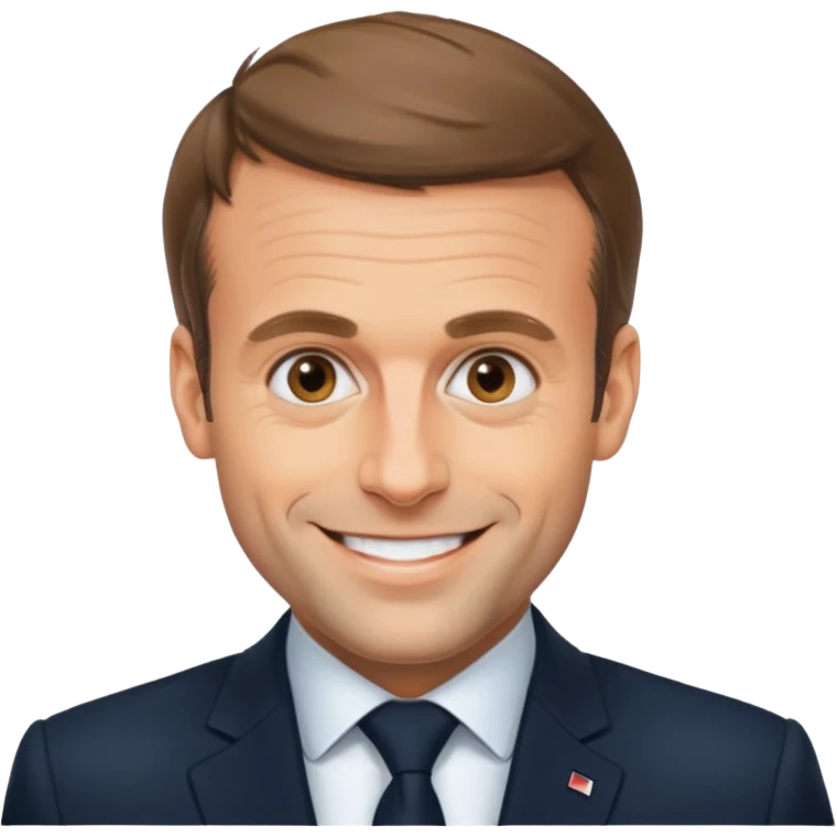 
The president macron emoji