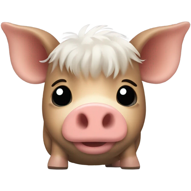 Kune kune pig emoji