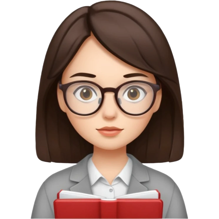 the daily routine of a brunette girl emoji