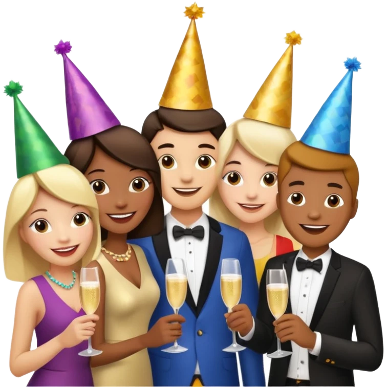 christmas party emoji