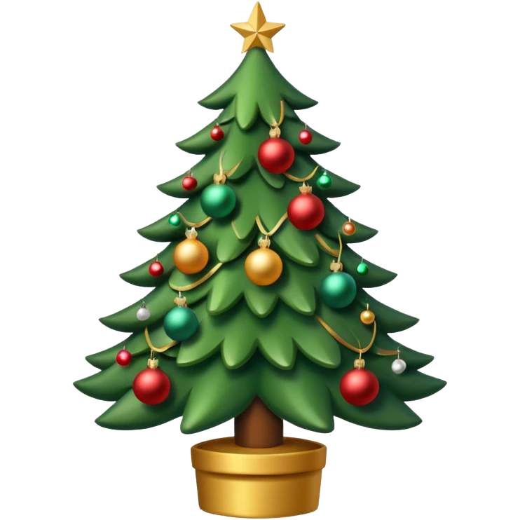 елочка новогодняя emoji