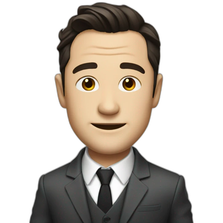 actor Joseph Gordon levitt suit emoji