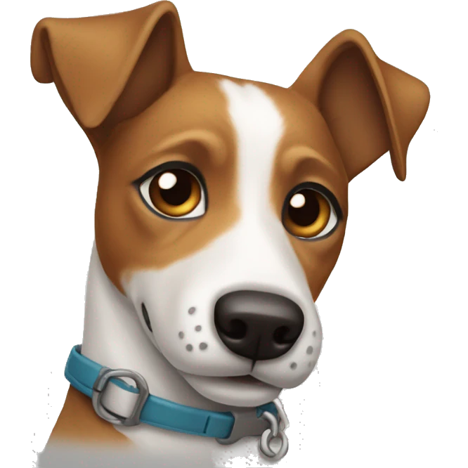 Perro Jack Russel Terrier  emoji