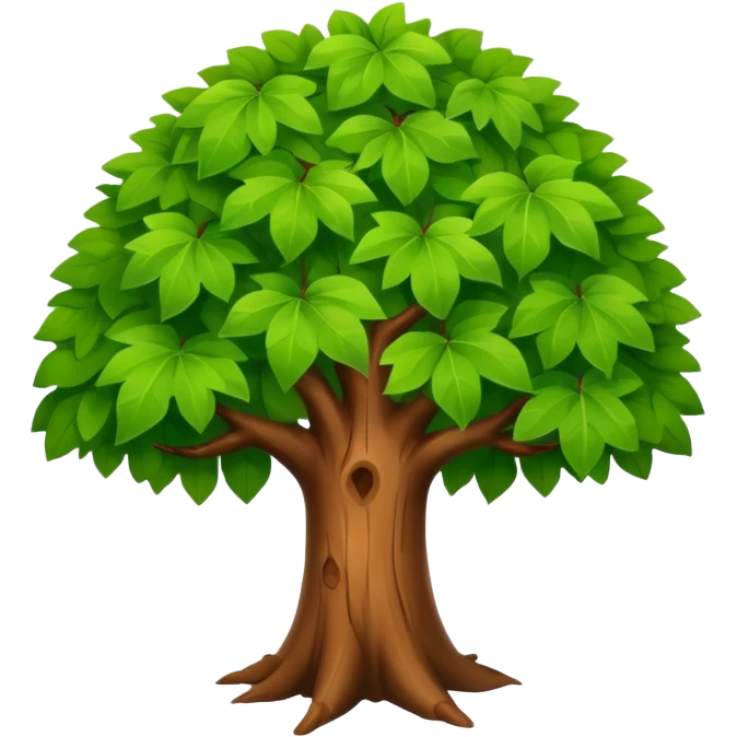 beautiful tree emoji