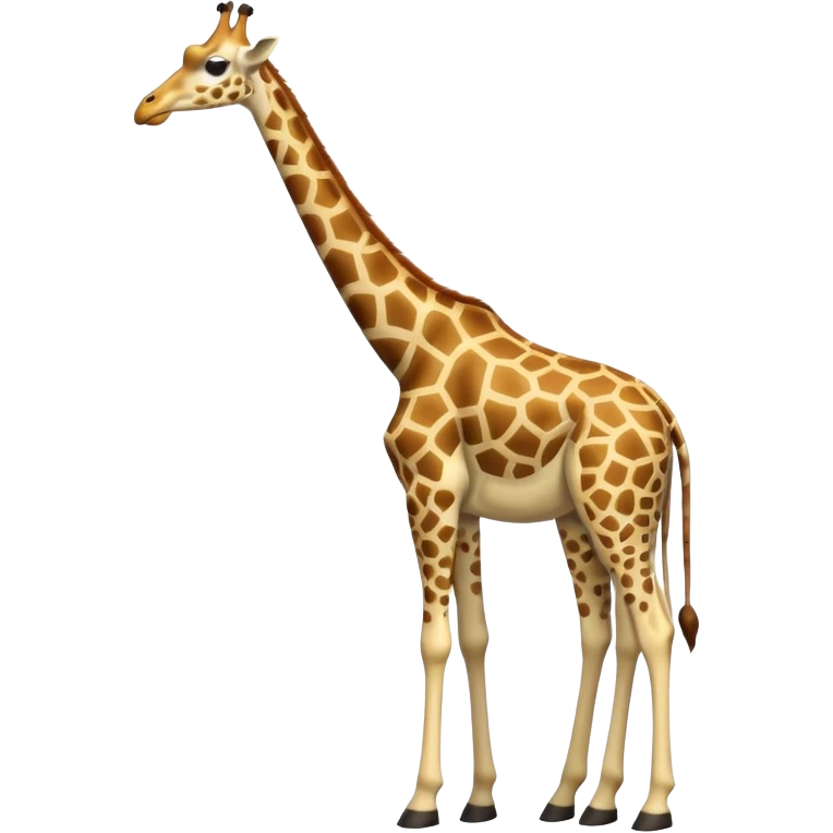 High resolution giraffe  emoji