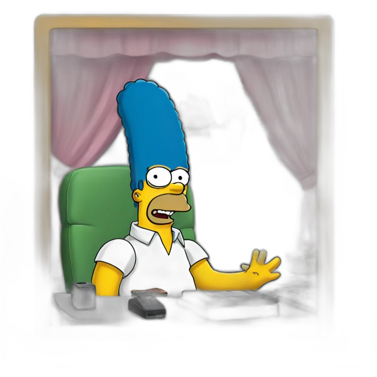simpson paying emoji