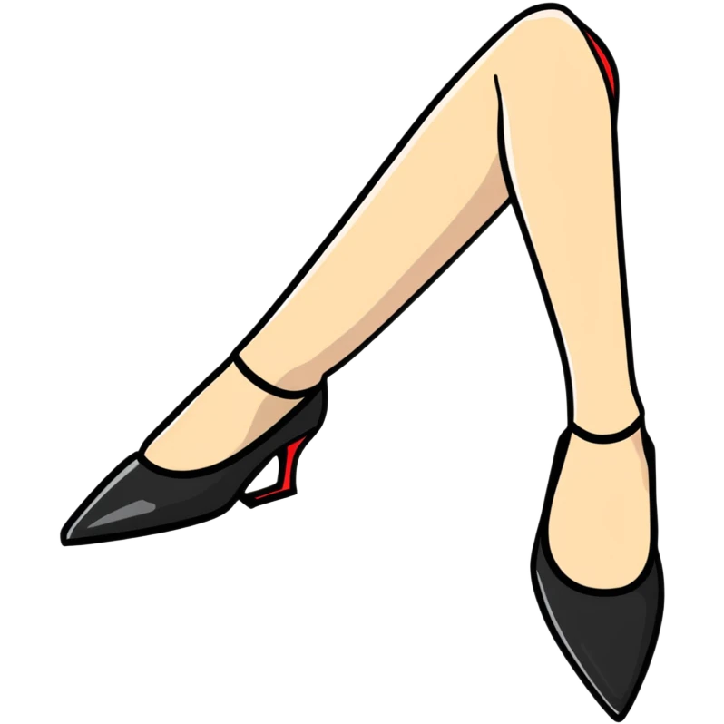 dancing platform stiletto emoji